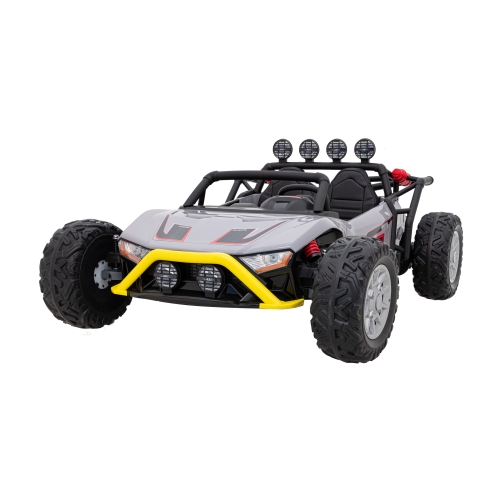 Buggy Racing 5 pojazd 2x200W szary na akumulator JS3168.SZA